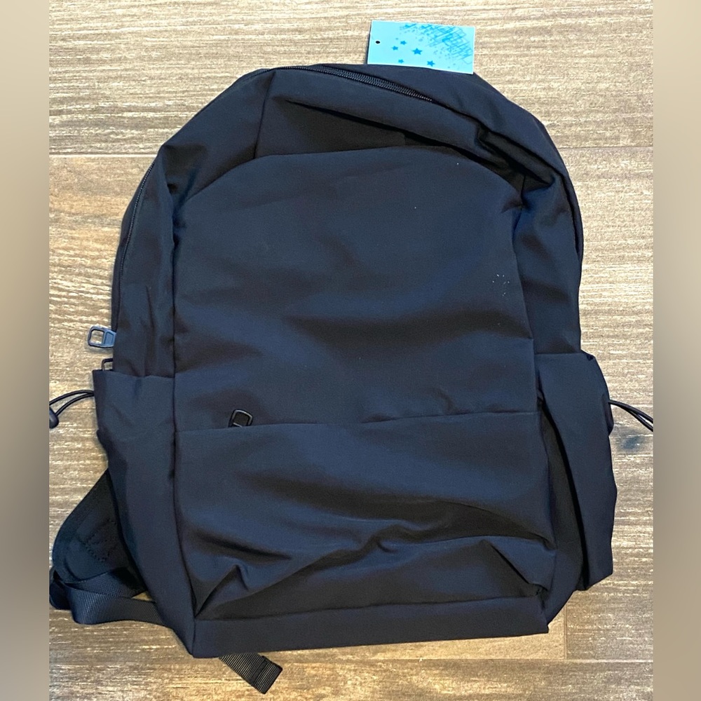 NWT Black Backpack, unisex